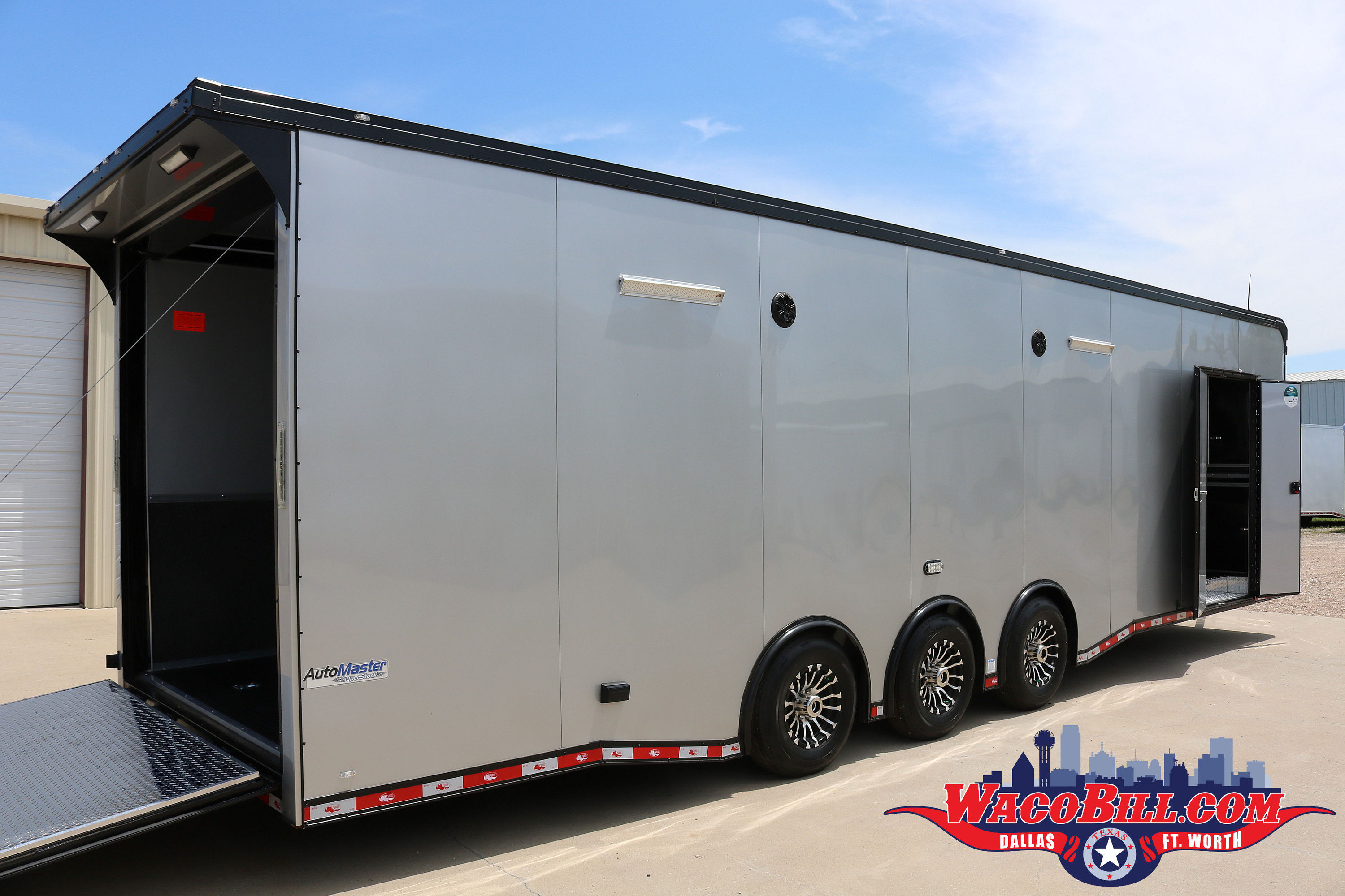 Enclosed Race Trailer Gooseneck Car Hauler For Sale Dallas